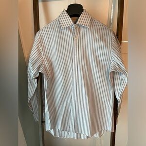 New Pin Stripe Slim Fit Charles Tyrwhitt Dress/Casual Shirt